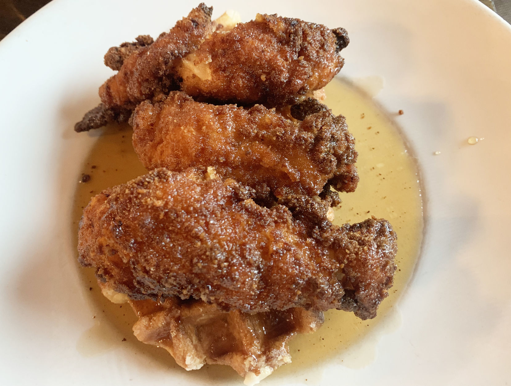 TASTE TEST: Chicken and waffles from Tavern on Main a unique take on classic comfort food